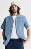 Seersucker Short Sleeve Camp Shirt