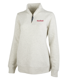 Women's Crosswind 1/4th Zip Sweatshirt-SU - Stanford Health Care