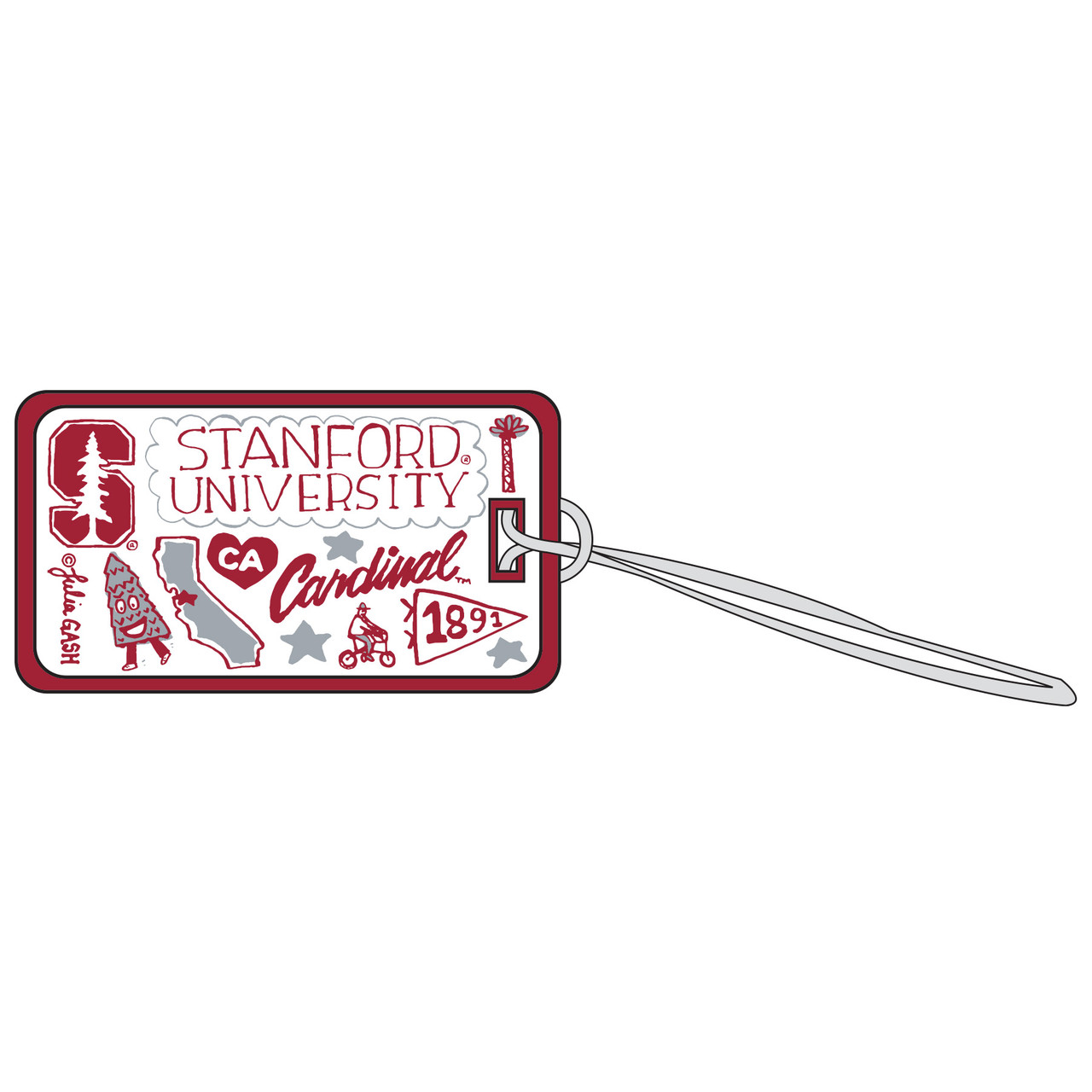 Cardinal Luggage Tag 