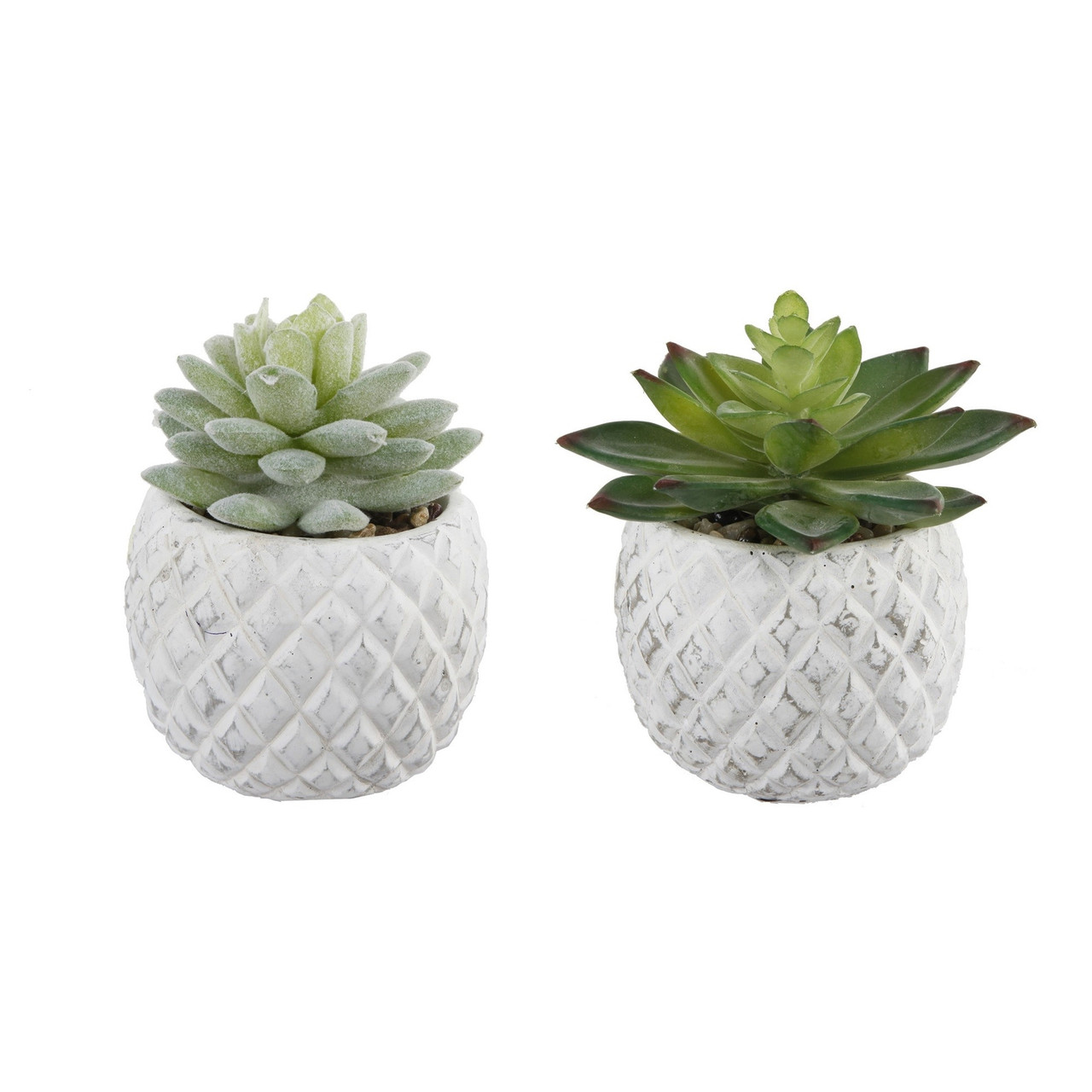 Faux Succulent in Pineapple Pot