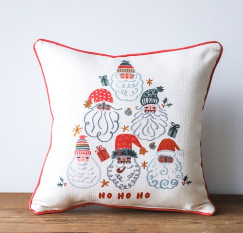 Ho Ho Ho Santa Stack Pillow