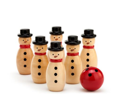 Snowman Bowling