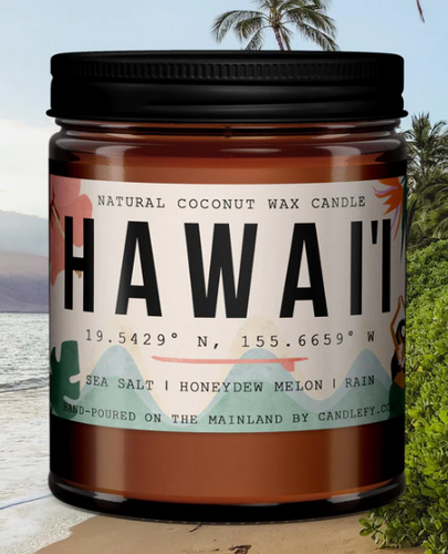 Hawaii Scented Candle