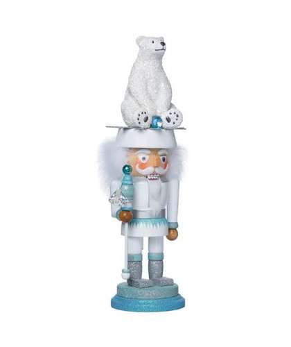 Polar Bear Hat Nutcracker