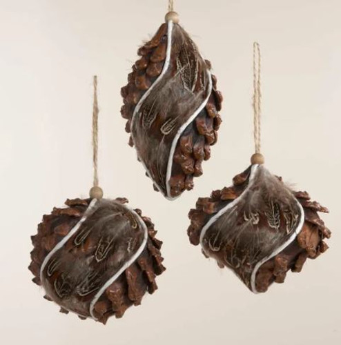 Pinecone Finish Ornament