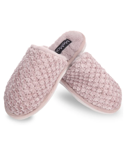 Woven Chenille Plush Slippers