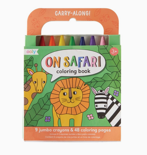 Carry Along Crayon & Coloring Book Kit