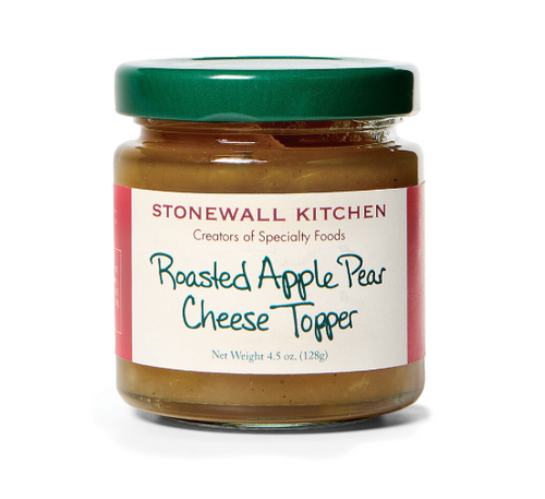 Roasted Apple Pear Cheese Topper