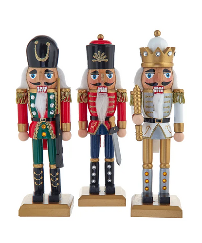 Tri-Color Classic Nutcracker