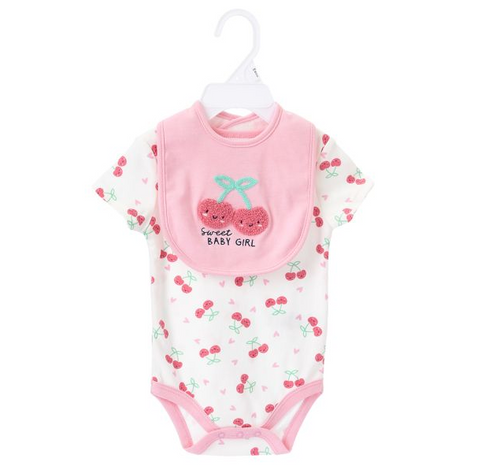Baby Bodysuit & Bib Set