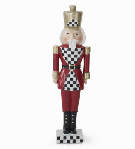 The Harlequin Resin Nutcracker Soldier