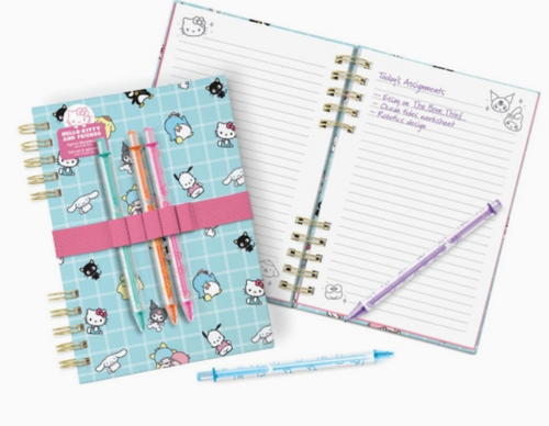 Grid Harper Notebook & Pen Set