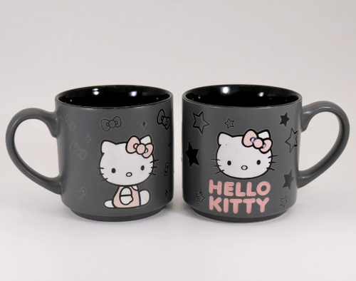 Hello Kitty Black Star Mug Set