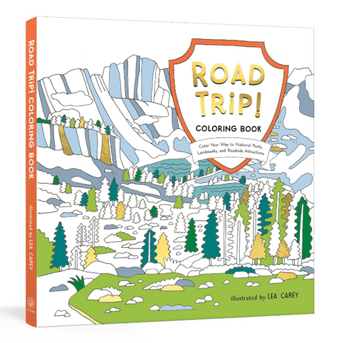 Road Trip! Coloring Book