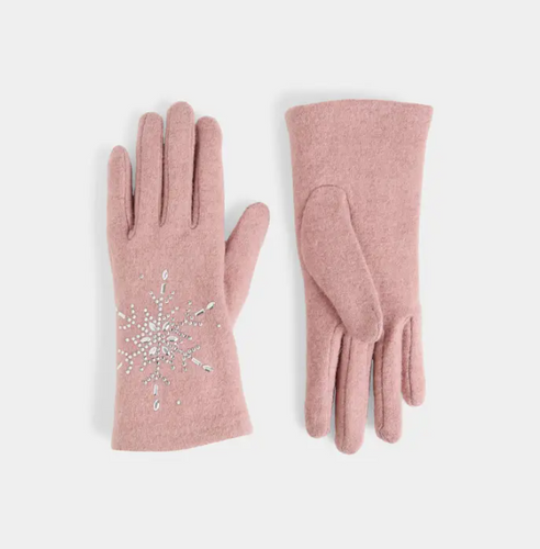Christmas Snowflake Touchscreen Gloves