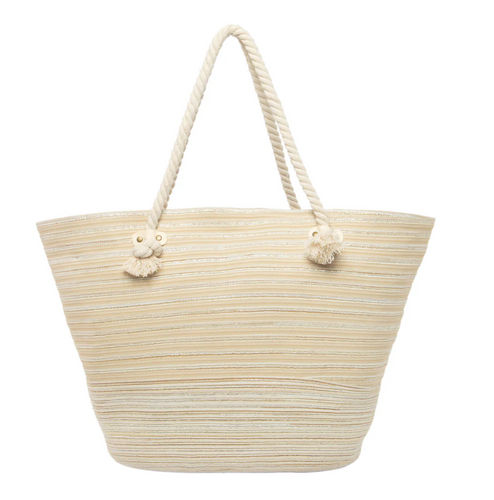 Renia Ribbon Braided Tote