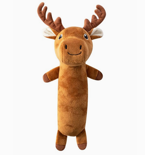 Easily Amoosed Plush Dog Toy