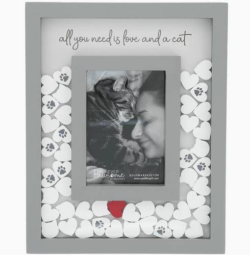 Love and Cat Photo Frame