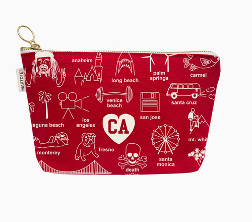 California Zipper Pouch