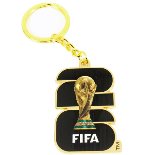 2026 FIFA World Cup Logo Trophy Key Chain
