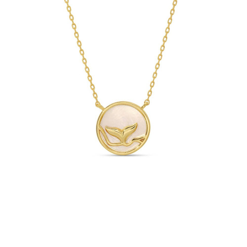 Whale's Tail Shell Necklace