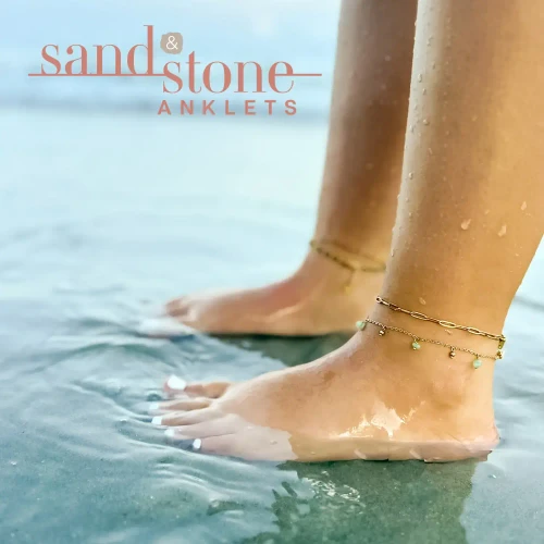 Sand & Stone Anklet