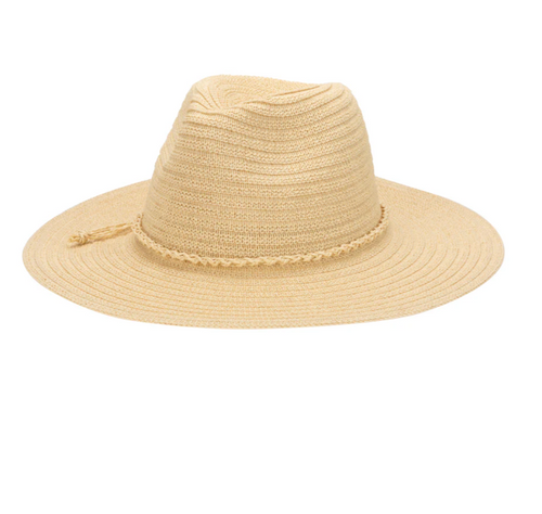 Pebble Crochet Paper Fedora