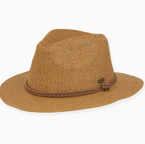 Paperstraw Safari Hat with Braided Detail