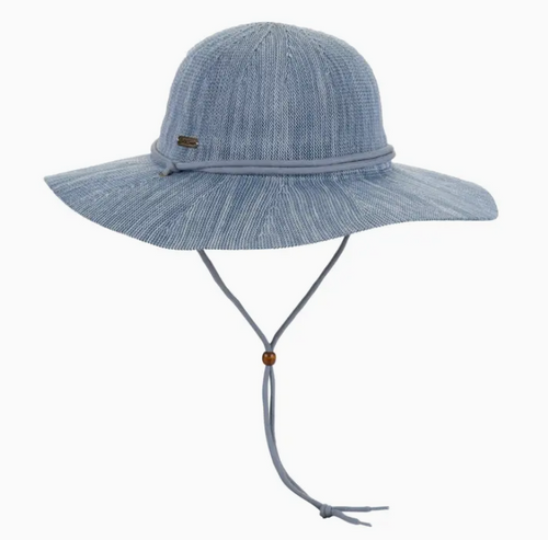 Sun Hat with Drawstring Chin Cord