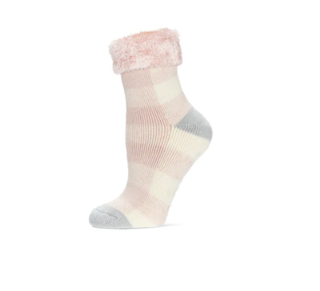 Buffalo Plush Cabin Socks