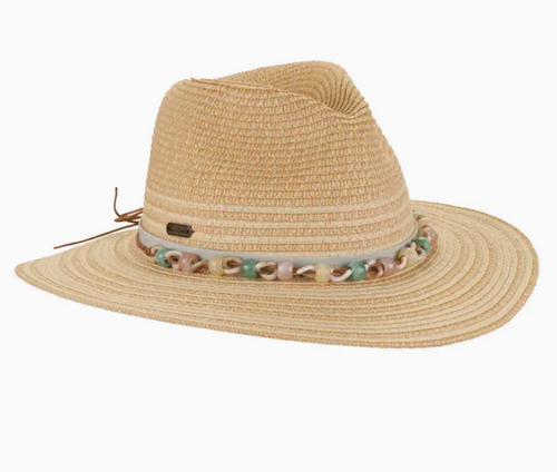 Coastal Shell Band Hat