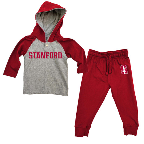 Henley Hoodie Set-SU