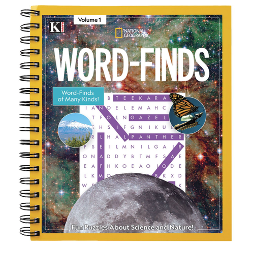 Spiral National Geographic Word-Finds