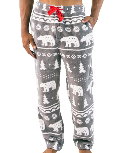Nordic Bear Fleece Pants