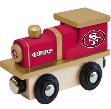 San Francisco 49ers Toy Train Engine