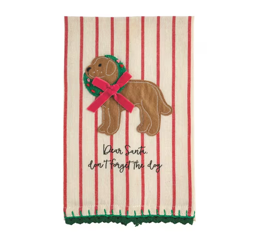 Pet Embroider Towel