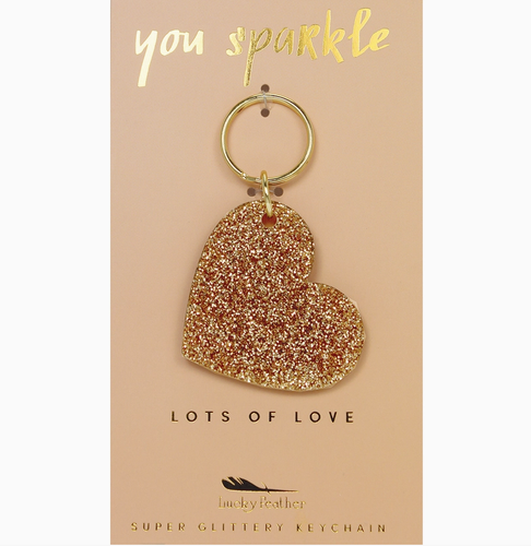 Glitter Keychain
