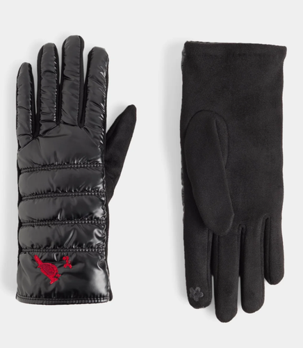 Embroidered Cardinal Touchscreen Gloves