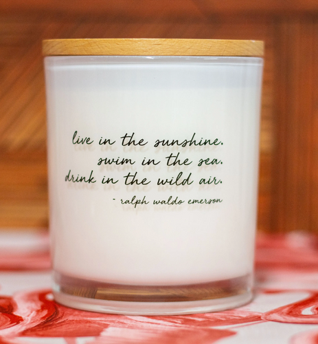 Live in the Sunshine Soy Candle