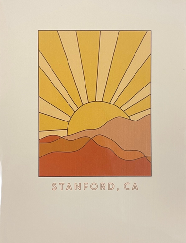 Stanford CA Postcard