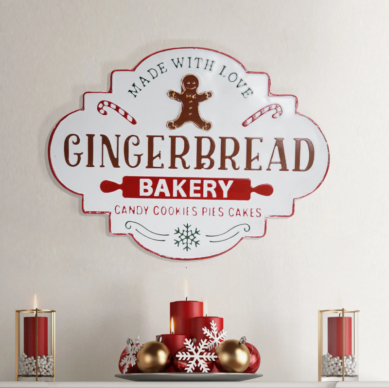 Gingerbread Bakery Wall Decor