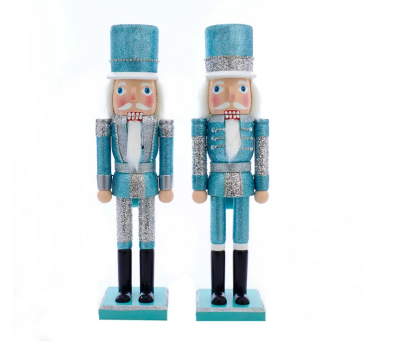 Blue & Silver Nutcracker