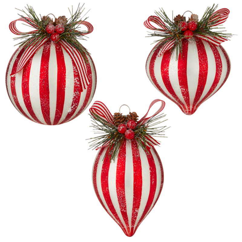 Forest Striped Ornament