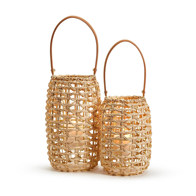 Cylinder Rattan Lantern