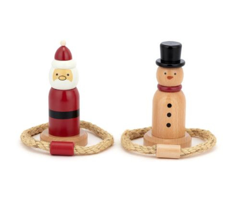 Santa & Snowman Ring Toss