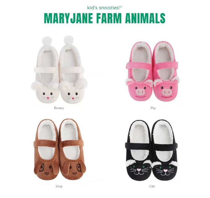 Farm Animal Slipper Socks