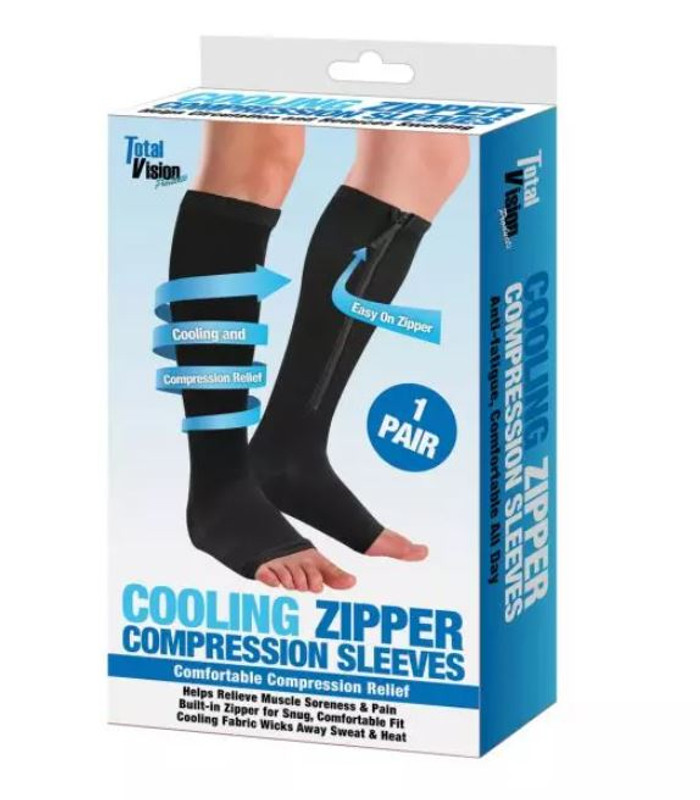 Cooling Zipper Compression Sleeve