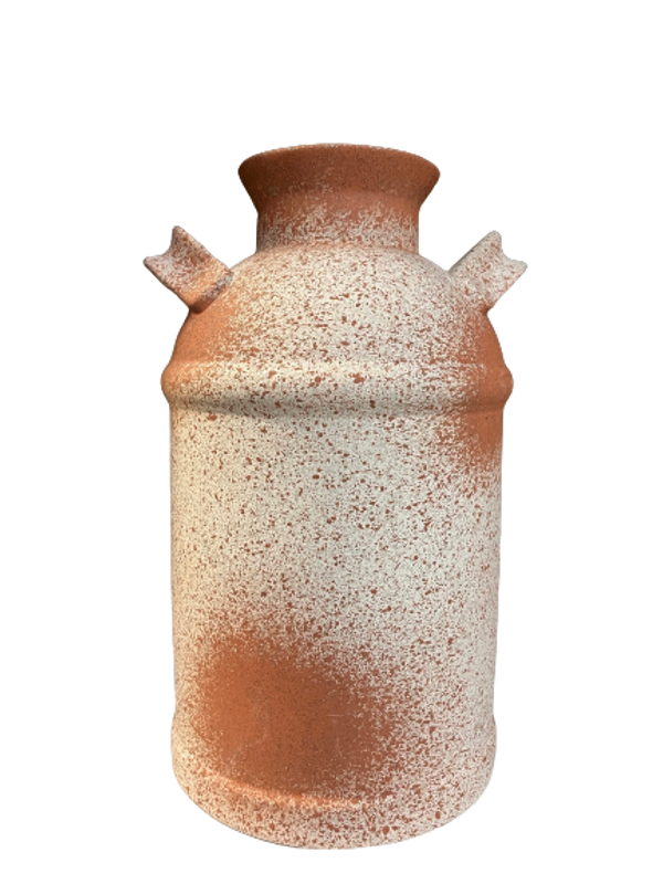 Speckled Farm Jug Vase