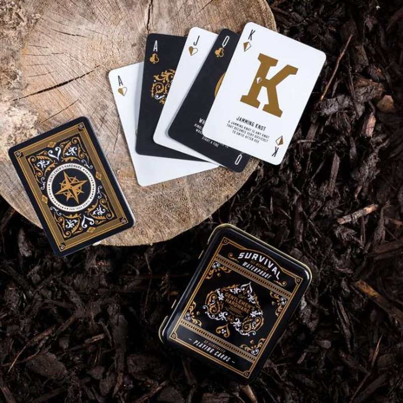 Survival Playing Cards Tin