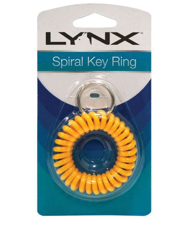 Spiral Wrist Key Ring